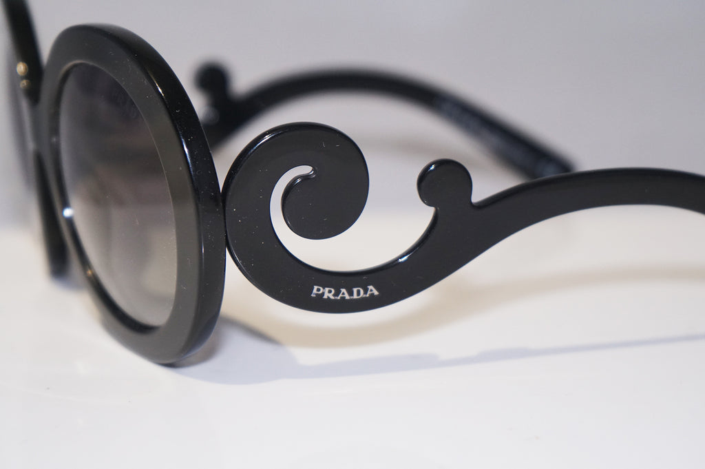 PRADA Womens Designer Sunglasses Black Baroque SPR 27N 1AB-3M1 15010