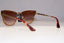 PRADA Womens Boxed Designer Sunglasses Gold Cat Eye NEW SPR 12U KOF-0A6 22325