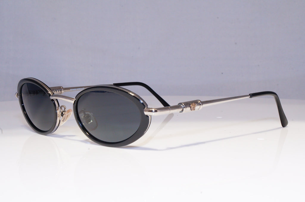 GIANNI VERSACE Mens Vintage 1990 Designer Sunglasses Silver X13 29 20021 NOS