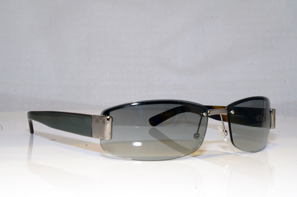 GUCCI Mens Unisex Vintage Designer Sunglasses Grey Rectangle GG 1799 NQ2ZR 17492