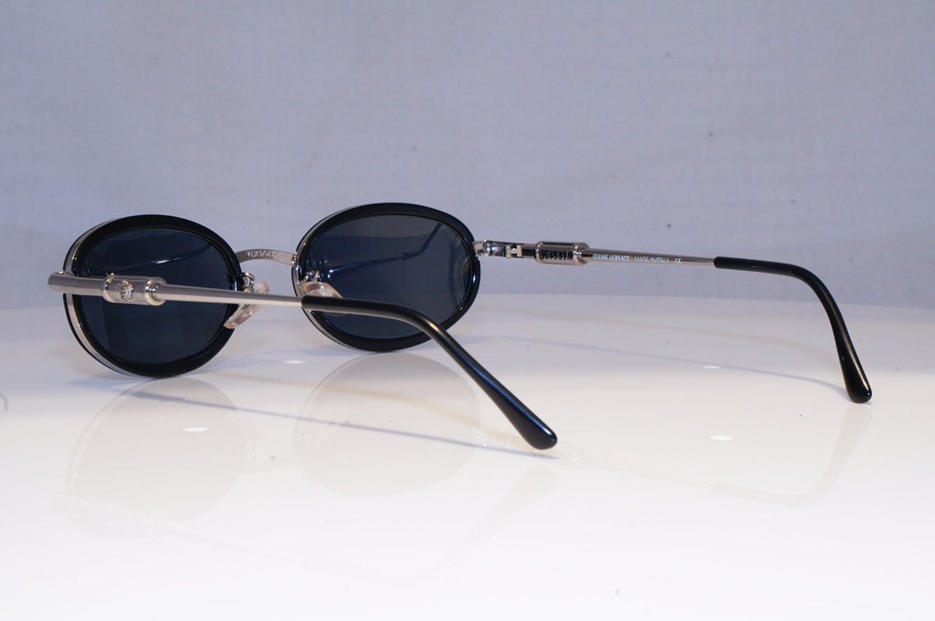 GIANNI VERSACE Mens Vintage 1990 Designer Sunglasses Silver X14 29 19995 NOS