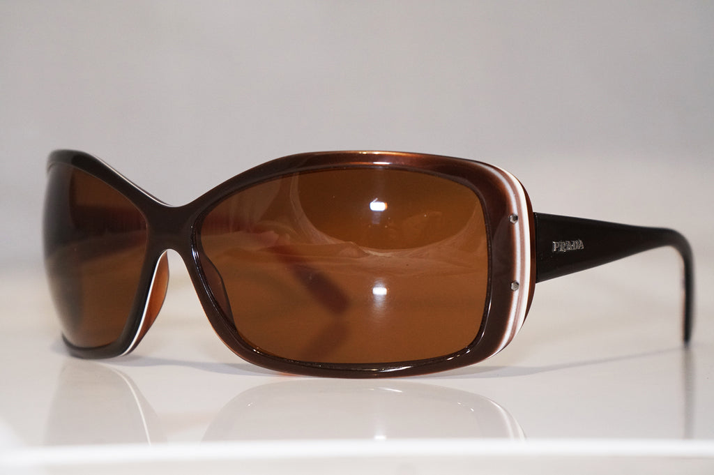 PRADA Womens Designer Sunglasses Brown Butterfly SPR 04F 4BX-2Z1 16726