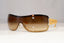 CHANEL Womens Designer Sunglasses Brown Shield 4126 124/43 18842