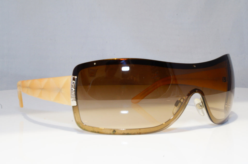 CHANEL Womens Designer Sunglasses Brown Shield 4126 124/43 18842