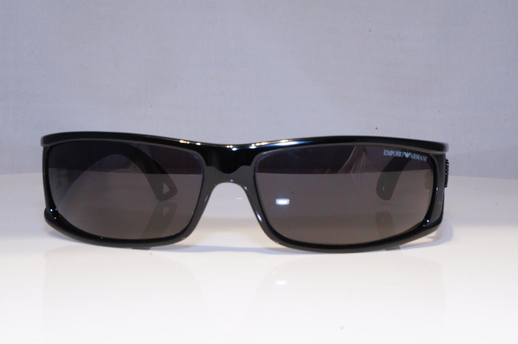 EMPORIO ARMANI Mens Designer Sunglasses Black Wrap EA 9418 D28E5 20705