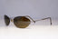 GIORGIO ARMANI Mens Womens Designer Sunglasses Silver Oval 1556 1144/6E 20920