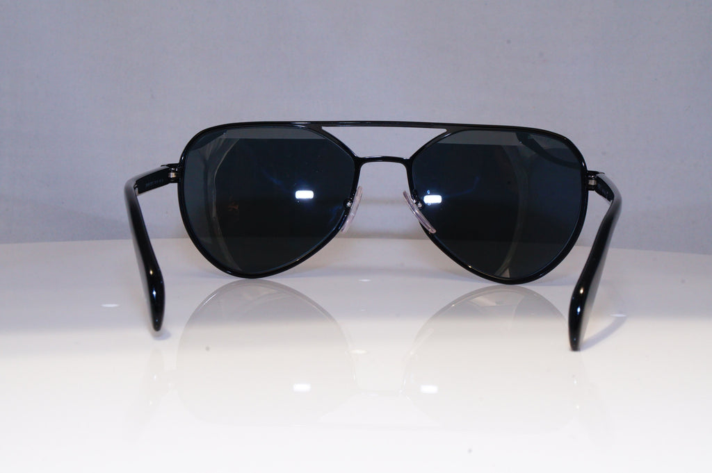 PRADA Mens Designer Sunglasses Black Pilot SPR 55R 7AX-1A1 20681