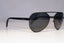 PRADA Mens Designer Sunglasses Black Pilot SPR 55R 7AX-1A1 20681