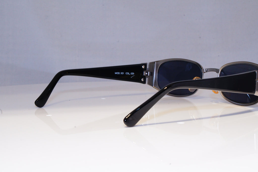 GIANNI VERSACE Mens Vintage 1990 Designer Sunglasses Black X31 29 20007 NOS