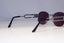 GIANNI VERSACE Mens Vintage 1990 Designer Sunglasses Silver S57 77M 20026 NOS