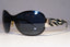 GIORGIO ARMANI Mens Womens Designer Sunglasses Silver Oval 1556 1144/6E 20920