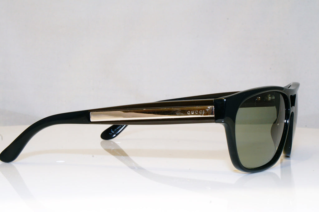 GUCCI Mens Designer Sunglasses Black Rectangle GG 1599 18PBN 9920