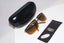 GUCCI 1990 Vintage Mens Designer Sunglasses Gold Wrap GG 2653 S8P 15690