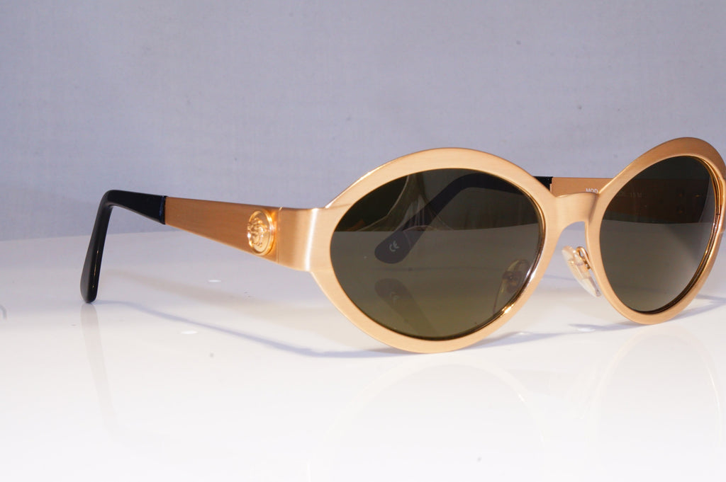 GIANNI VERSACE Vintage 1990 Designer Sunglasses Gold S97 13M 20003 NOS