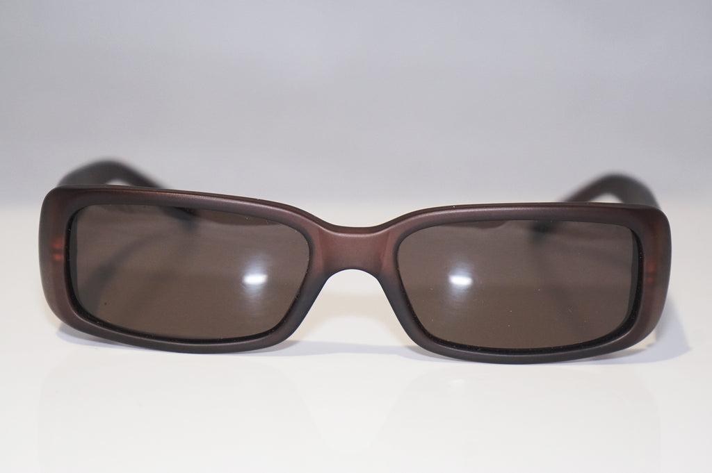 GUCCI 1990 Vintage Mens Designer Sunglasses Brown Rectangle GG 2450 E9P 15628