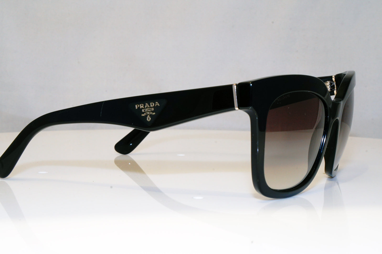 PRADA Womens Designer Sunglasses Black Butterfly SPR 24Q 1AB-OA7