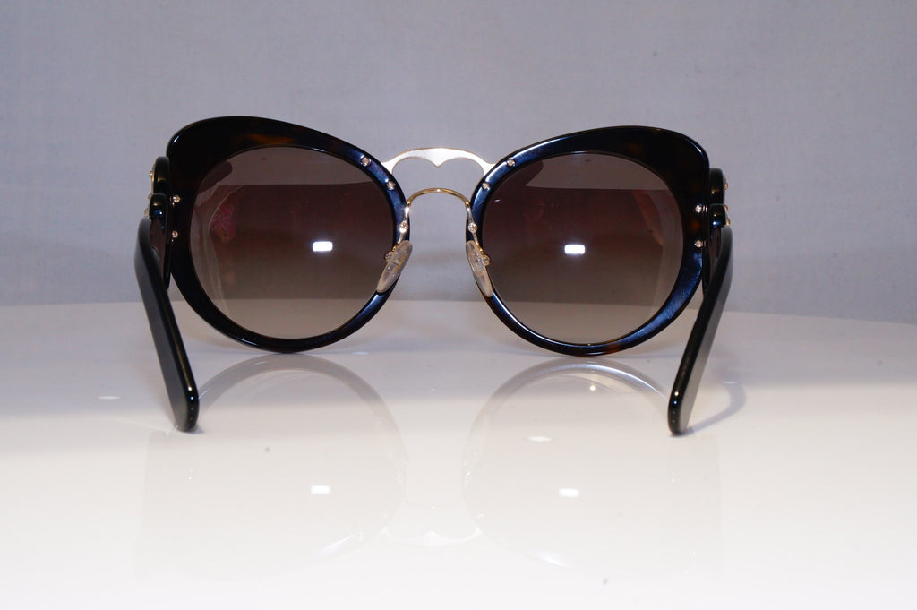 PRADA Womens Baroque Swirl Boxed Designer Sunglasses Black SPR 07T 1AB-1A1 20980