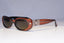 GIANNI VERSACE Mens Vintage 1990 Designer Sunglasses Brown 248/M 349 19446 NOS