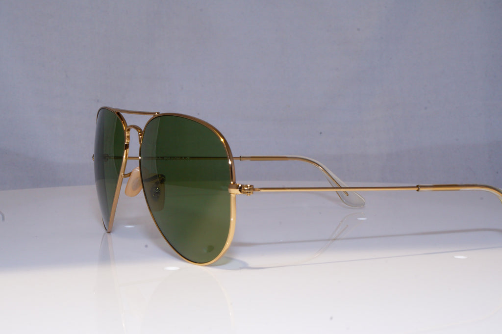 RAY-BAN Mens Designer Sunglasses Gold Aviator RB 3025 001/14 18406