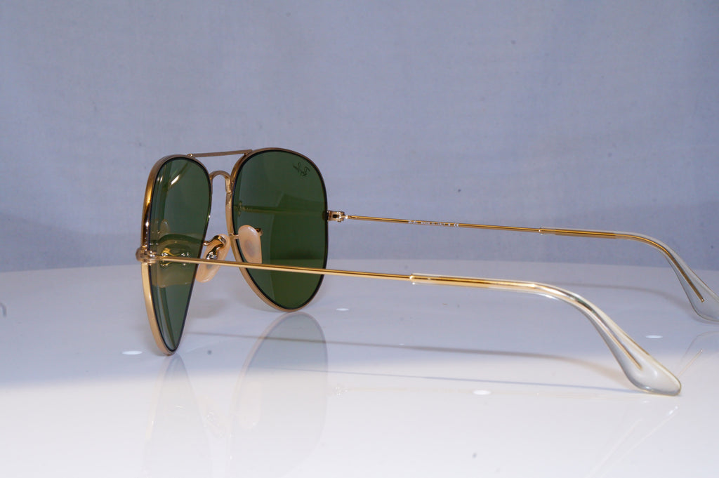 RAY-BAN Mens Designer Sunglasses Gold Aviator RB 3025 001/14 18406