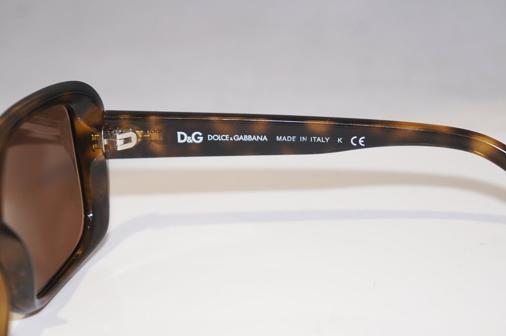 DOLCE & GABBANA Womens Designer Sunglasses Brown Square D&G 8067 502/73 14790