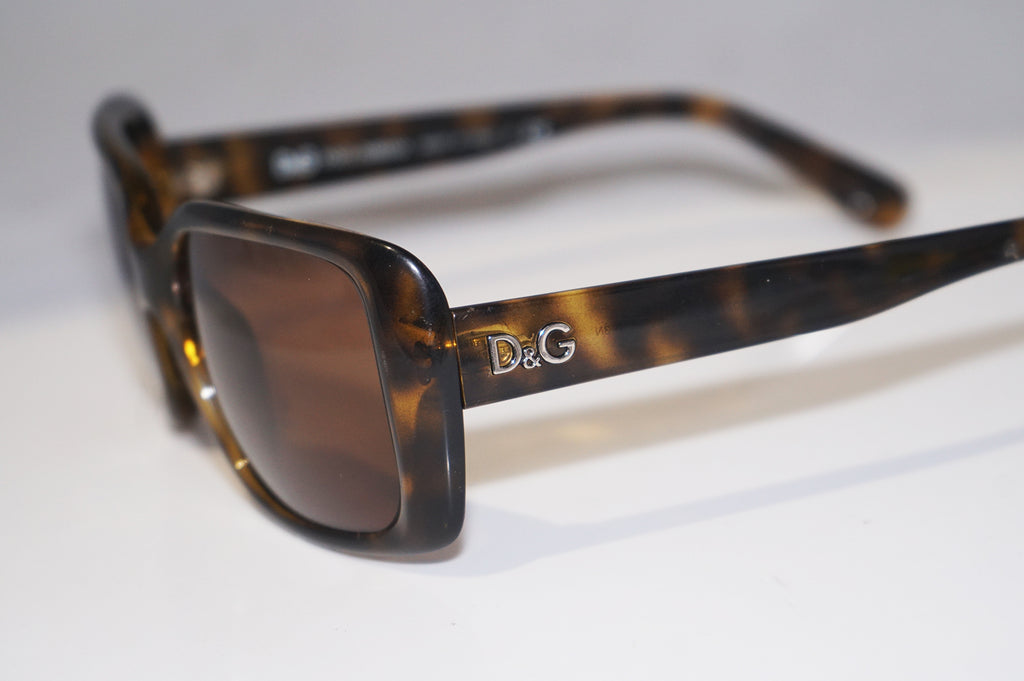 DOLCE & GABBANA Womens Designer Sunglasses Brown Square D&G 8067 502/73 14790