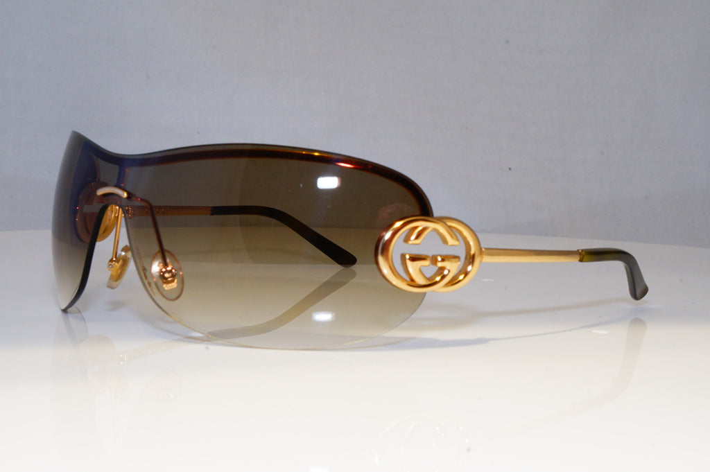 GUCCI Womens Designer Sunglasses Gold Shield GG 2773 J5GM7 20966