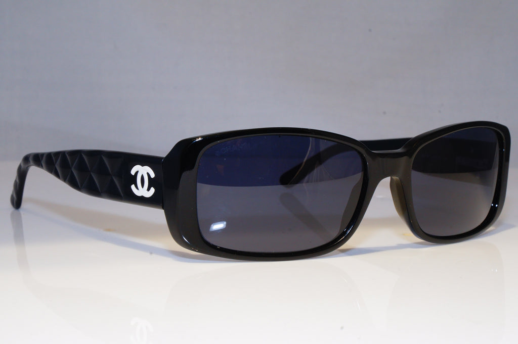 CHANEL Womens Boxed Designer Sunglasses Black Rectangle 5111 501/87 20751