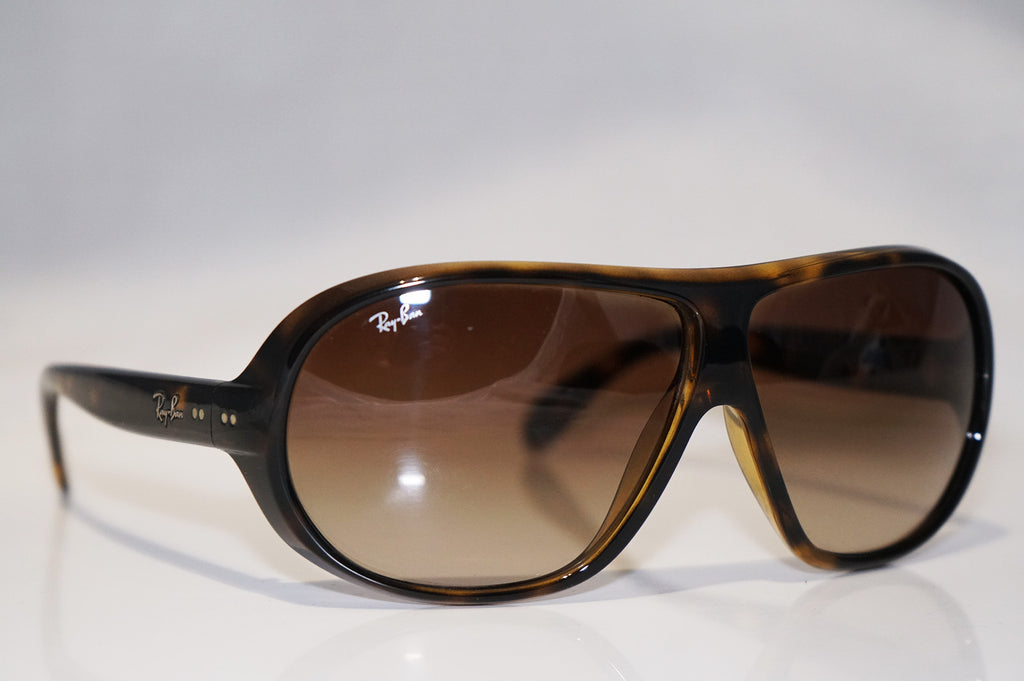 RAY-BAN Mens Designer Sunglasses Brown Shield RB 4129 710/13 16640