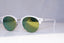 RAY-BAN Mens Womens Mirror Designer Sunglasses White ROUND RB 4246 988/2X 19018