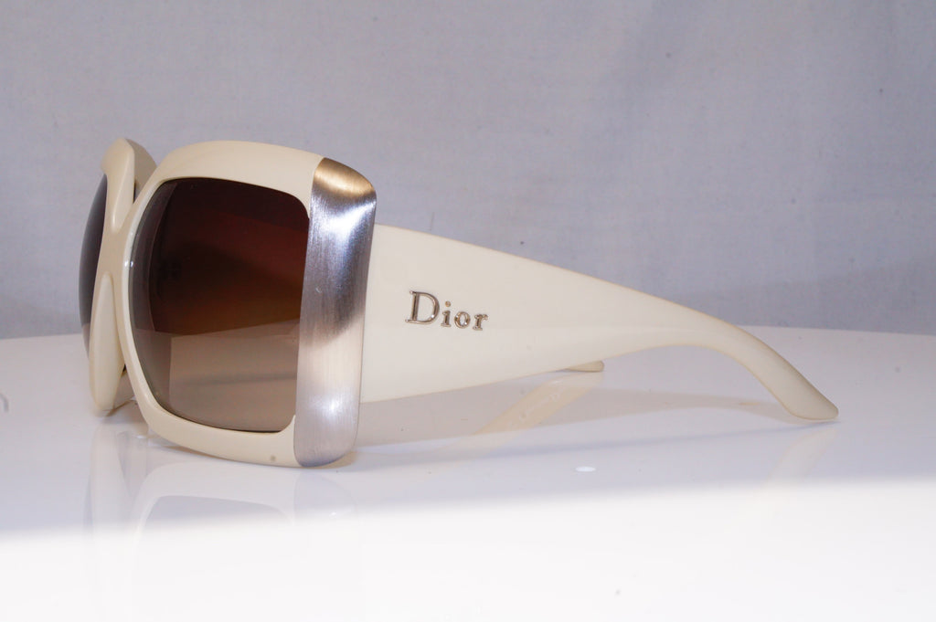 CHRISTIAN DIOR Womens Oversized Designer Sunglasses Beige DIORISSIMO 1 19033