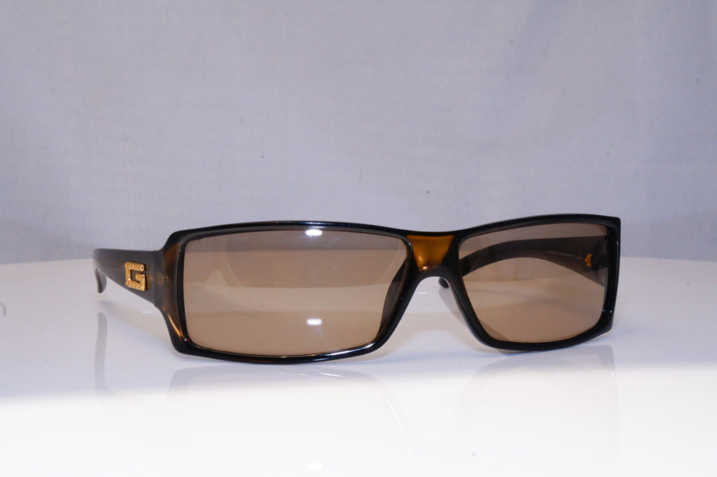 GUCCI Mens Vintage 1990 Designer Sunglasses Brown Rectangle GG 2515 9D1 19026