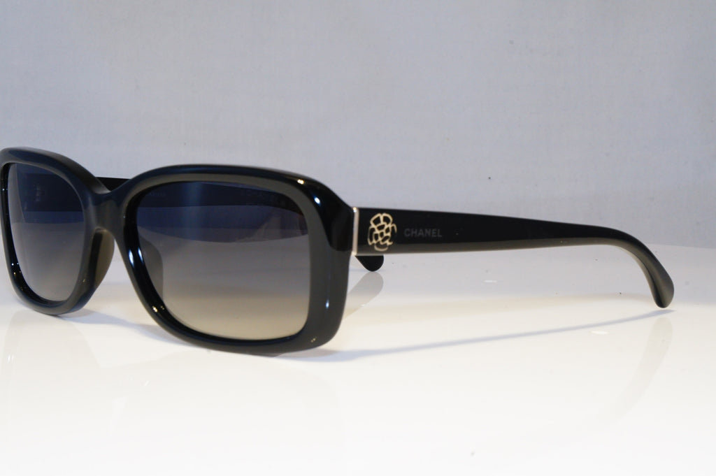 CHANEL Womens Polarized Boxed Designer Sunglasses Black 5247 501/S8 20730