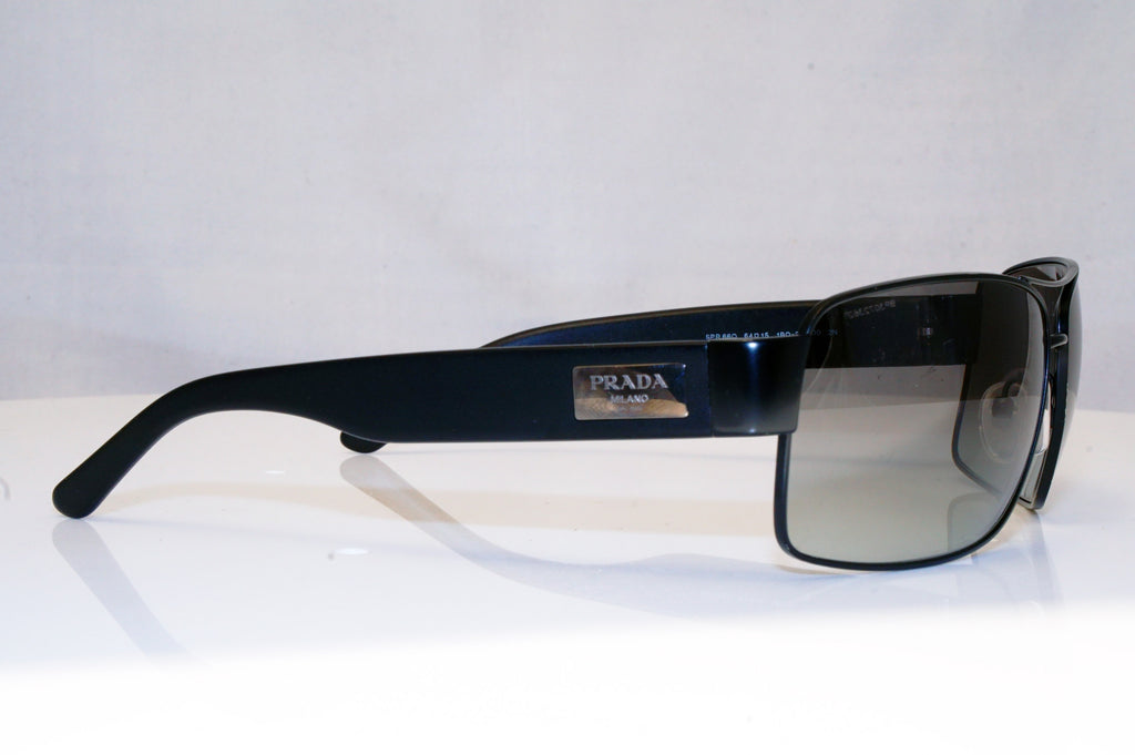 PRADA Mens Designer Sunglasses Black Wrap SPR 660 1BO-3M1 17736