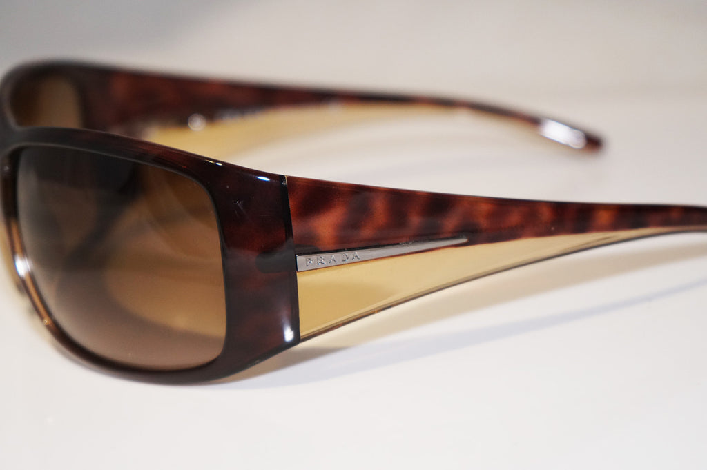 PRADA Mens Unisex Designer Sunglasses Brown Wrap SPR 20H 2AU-6S1 16735