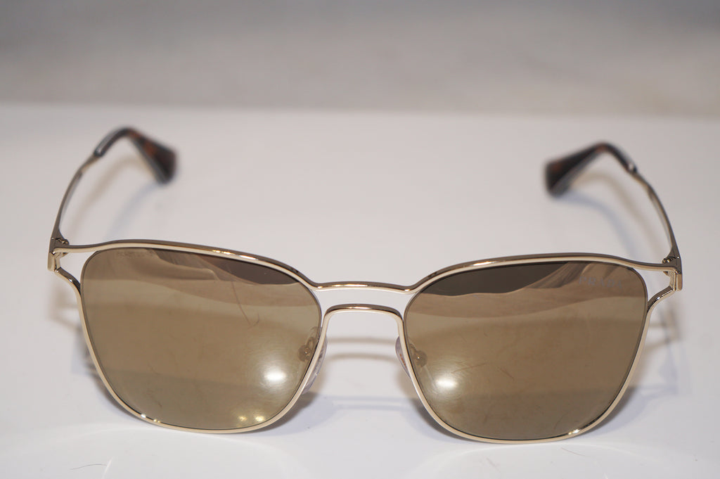 PRADA Womens Designer Mirror Sunglasses Gold Cinema SPR 54T ZVN-1C0 15231