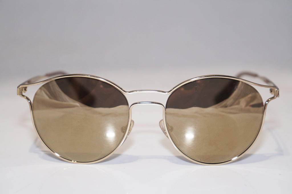 PRADA Womens Designer Mirror Sunglasses Gold Cinema SPR 62S ZVN-1C0 15192