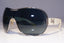 PRADA Mens Vintage 1990 Designer Sunglasses Grey Wrap SPS 04E 2AR-6T1 20182