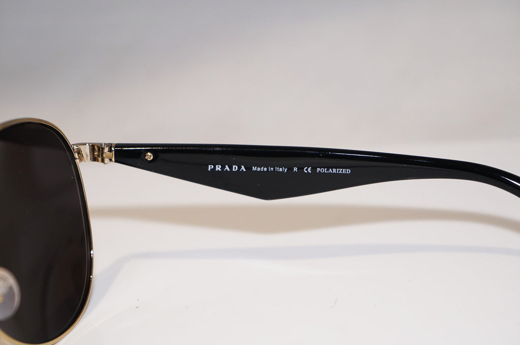 PRADA Mens Designer Sunglasses Black Aviator SPR 53Q ZVN-5Z1 15219