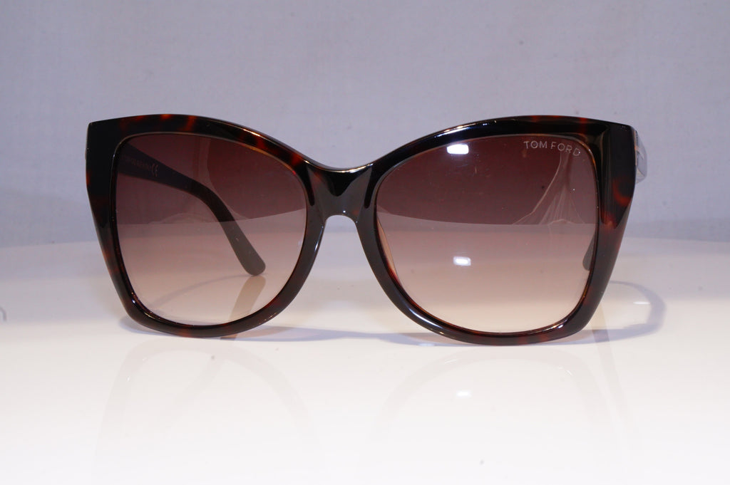 TOM FORD Womens Designer Sunglasses Brown Butterfly Carli TF 295 52F 19768