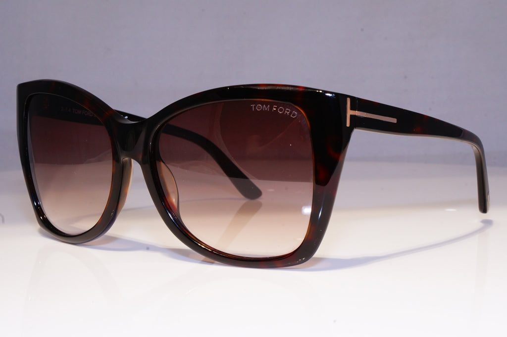 TOM FORD Womens Designer Sunglasses Brown Butterfly Carli TF 295 52F 19768