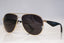 PRADA Mens Designer Sunglasses Black Aviator SPR 53Q ZVN-5Z1 15219