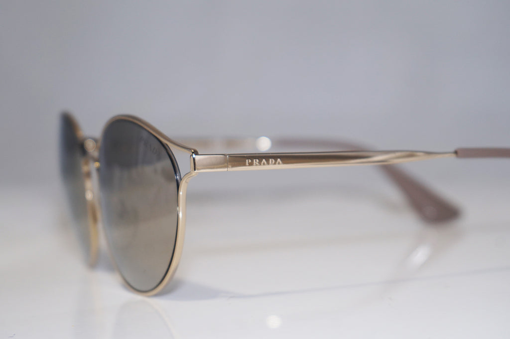 PRADA Womens Designer Mirror Sunglasses Gold Cinema SPR 62S ZVN-1C0 15274