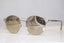 PRADA Womens Designer Mirror Sunglasses Gold Cinema SPR 62S ZVN-1C0 15274