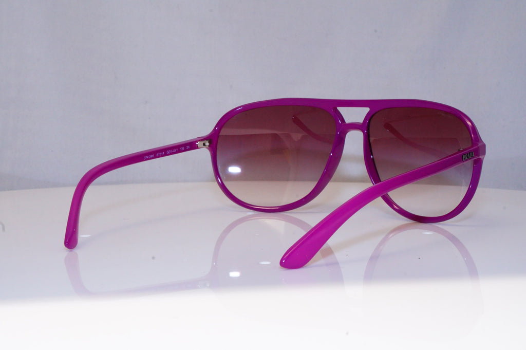 PRADA Mens Womens Boxed Designer Sunglasses Violet Pilot SPR 09M GEV-4V1 19000