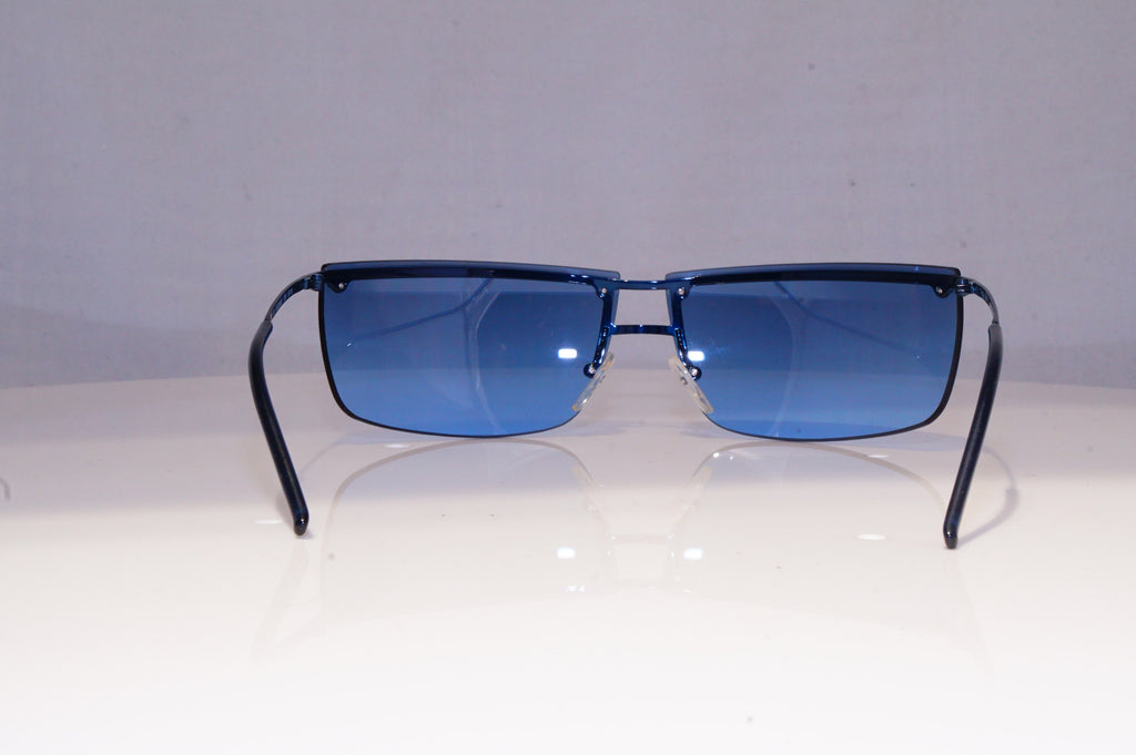 GUCCI Mens Vintage 1990 Designer Sunglasses Blue Wrap GG 2653 T6R 19752