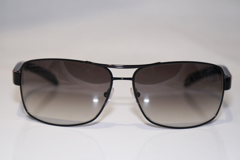 PRADA Mens Designer Sunglasses Black Wrap SPS 54I 7AX-0A7 15224