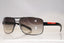 PRADA Mens Designer Sunglasses White Wrap SPS 54I 1BC-3M1 15204