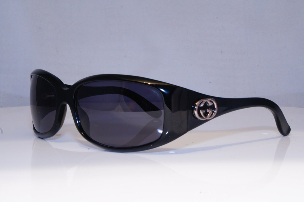 GUCCI Womens Boxed Designer Sunglasses Black Rectangle GG 3032 807BN 19744