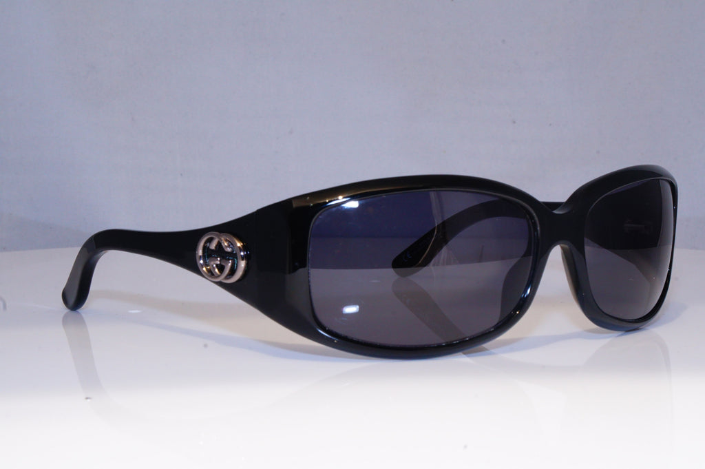 GUCCI Womens Boxed Designer Sunglasses Black Rectangle GG 3032 807BN 19744